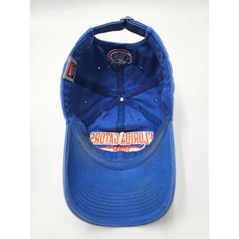 2006 FLORIDA GATORS NIKE VTG HAT CAP  BLUE ADJUSTIBLE